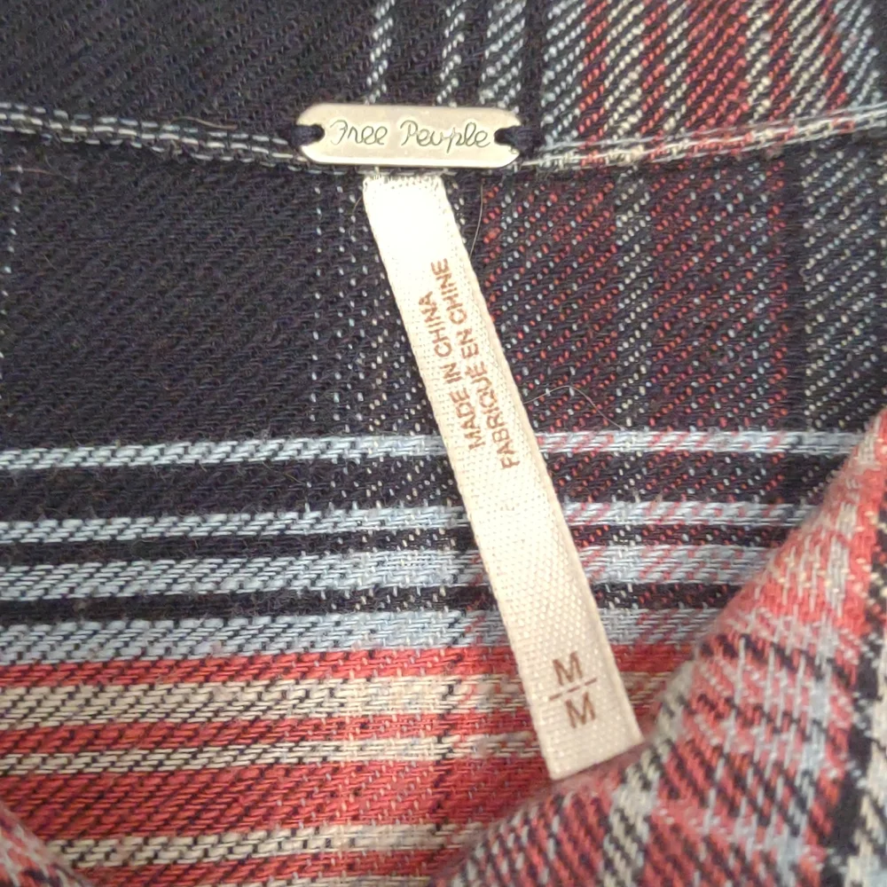 Free people flannel bandana shirt - Picture 3 of 4
